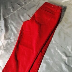 Stylish Red Women's Pants